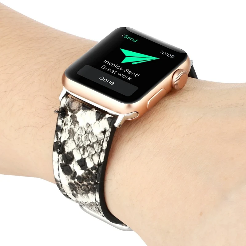Sehr Gut Apple Smartwatch Kunstleder Universell Armband