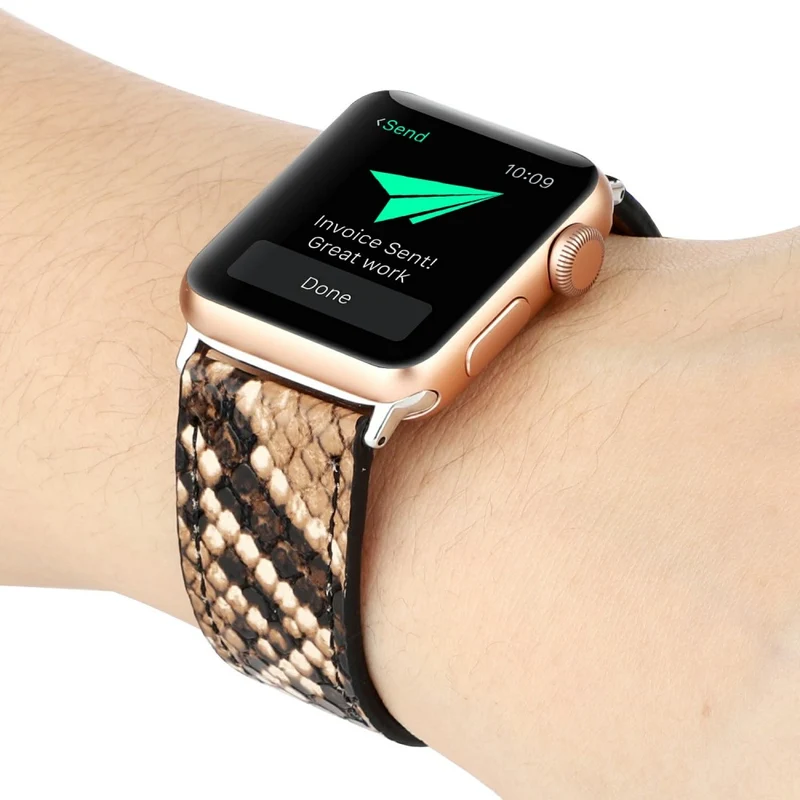 Sehr Gut Apple Smartwatch Kunstleder Universell Armband