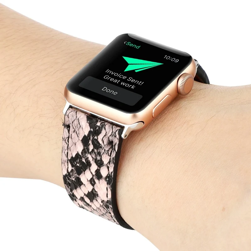 Sehr Gut Apple Smartwatch Kunstleder Universell Armband
