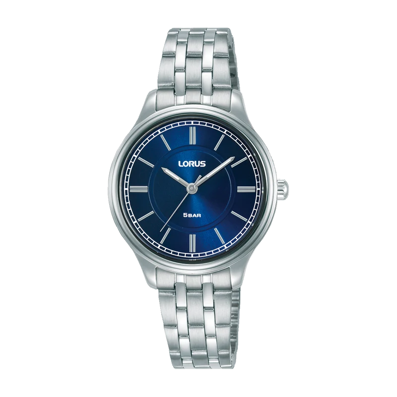Lorus Classic RG205VX9 Damenuhr Blau • Mineralglas • 5 ATM