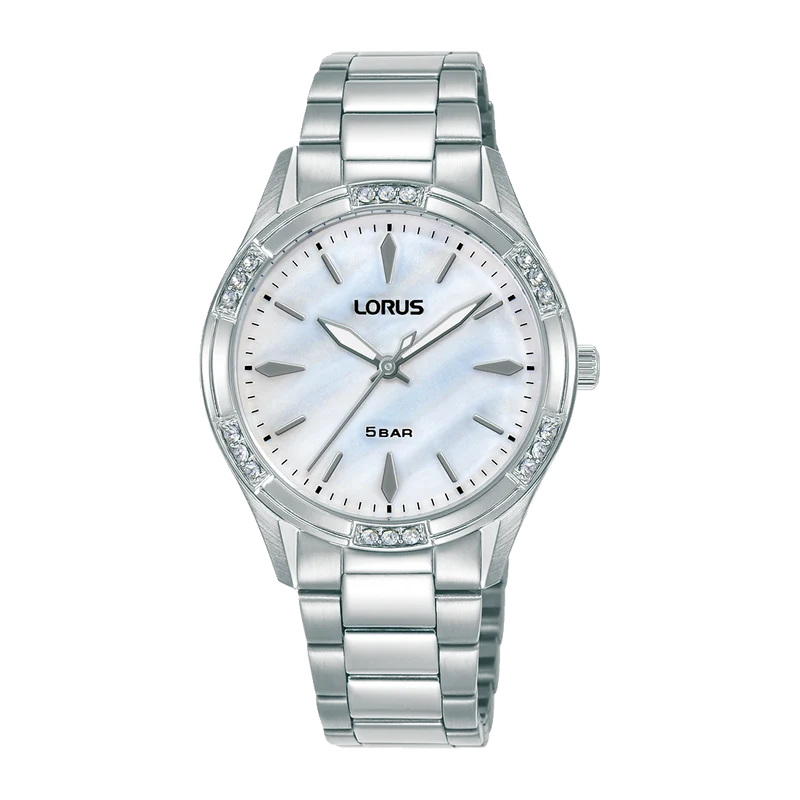 Lorus Ladies RG203ZX9 Damenuhr • Perlmutt-Zifferblatt • Mineralglas