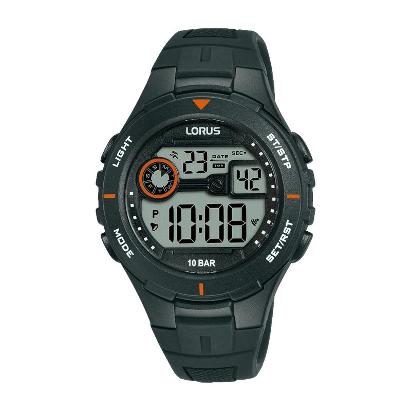 Lorus Young R2381PX9 Herrenuhr • Digitalanzeige • 10 BAR Wasserdicht