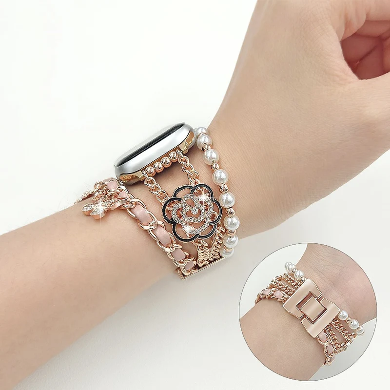 Sehr Gepflegt Apple Smartwatch Metall Universell Armband