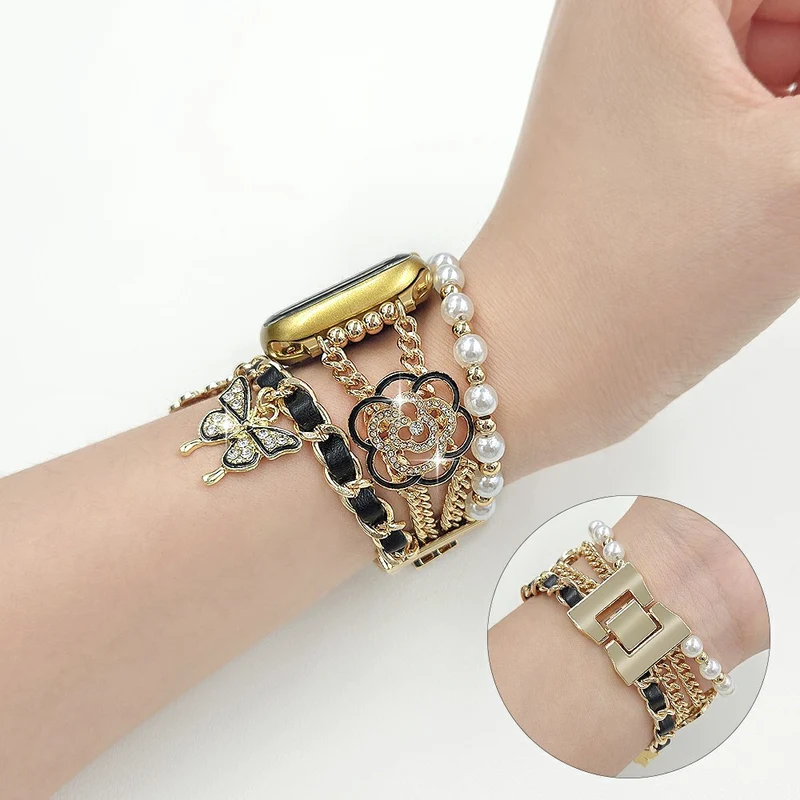 Sehr Gepflegt Apple Smartwatch Metall Universell Armband