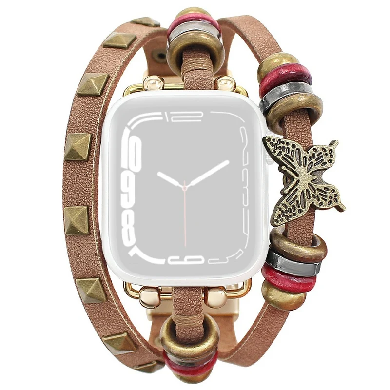 Absolut Stark Apple Smartwatch Kunstleder Universell Armband