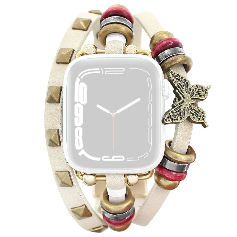 Absolut Stark Apple Smartwatch Kunstleder Universell Armband