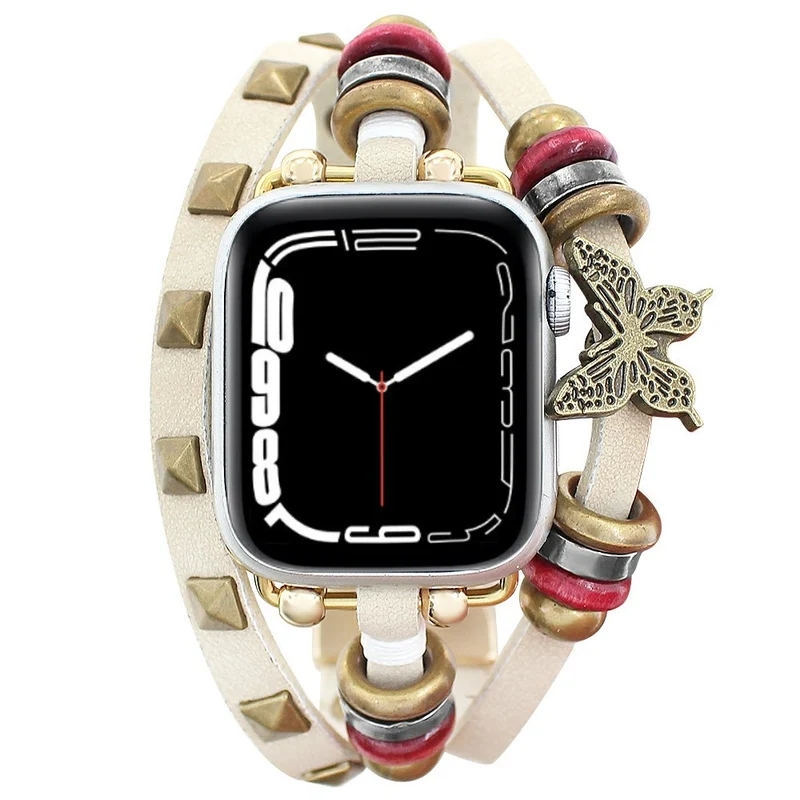 Absolut Stark Apple Smartwatch Kunstleder Universell Armband