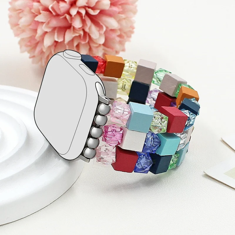 Exquisit Apple Smartwatch Holz Universell Armband