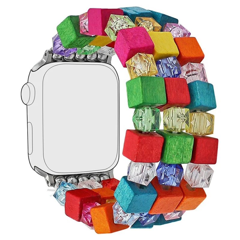 Unglaublich Angenehm Apple Smartwatch Holz Universell Armband