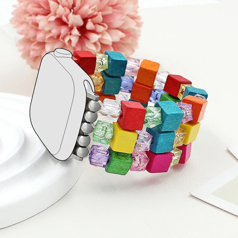 Unglaublich Angenehm Apple Smartwatch Holz Universell Armband