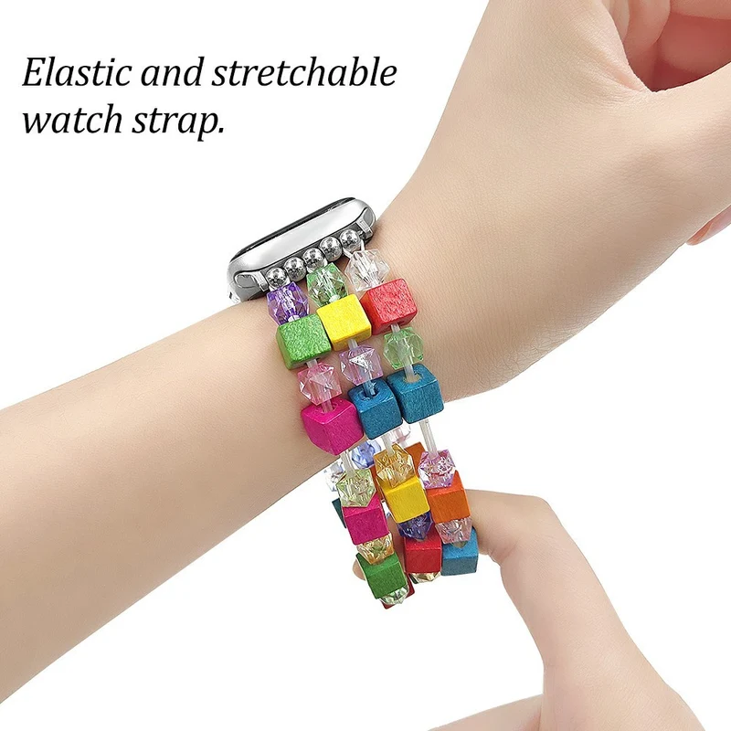 Unglaublich Angenehm Apple Smartwatch Holz Universell Armband