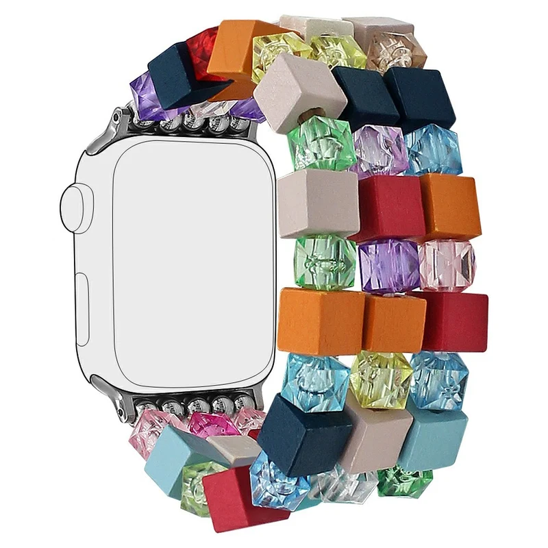 Unglaublich Angenehm Apple Smartwatch Holz Universell Armband