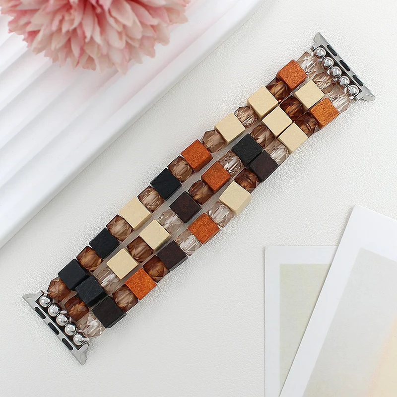 Unglaublich Angenehm Apple Smartwatch Holz Universell Armband
