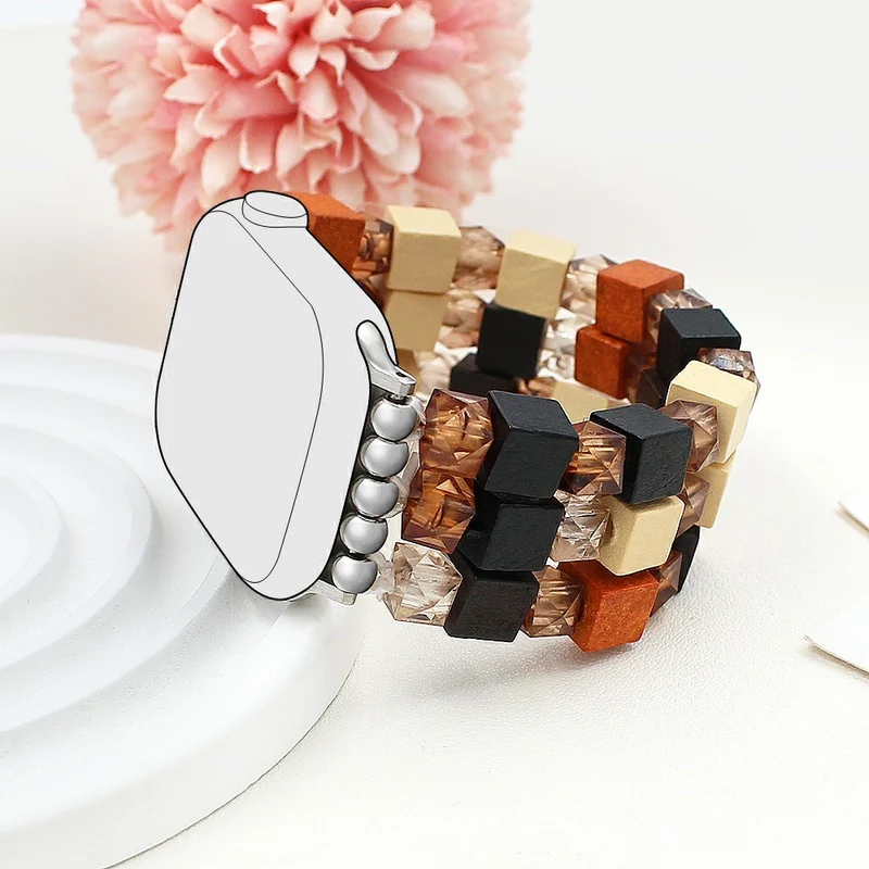Unglaublich Angenehm Apple Smartwatch Holz Universell Armband