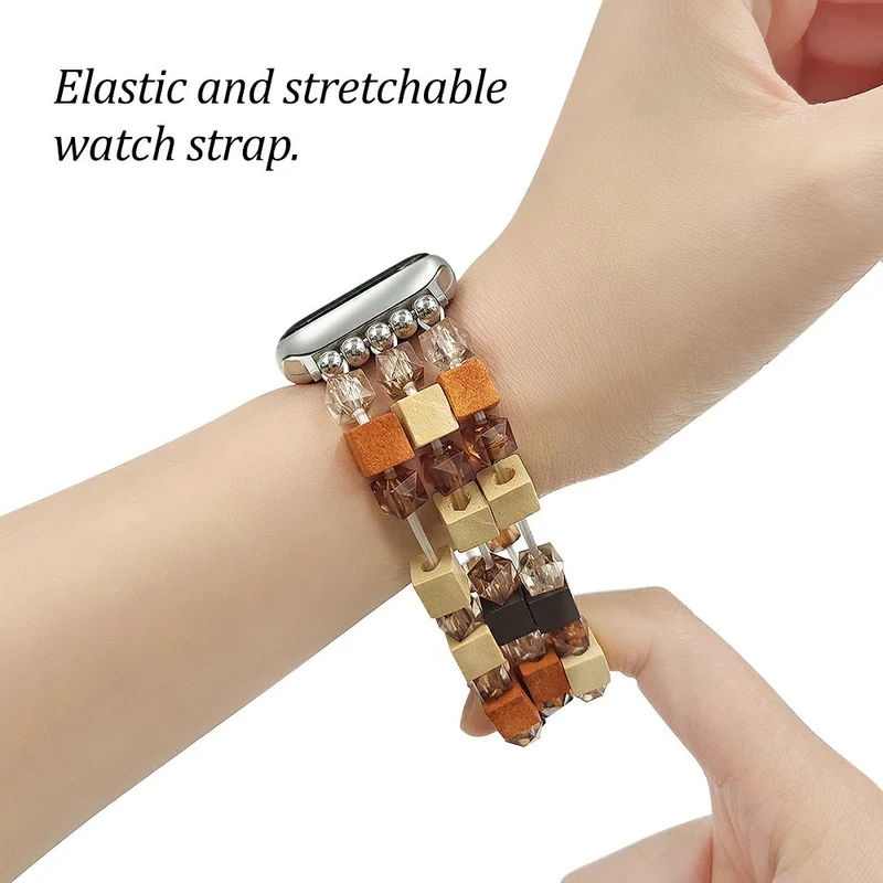 Unglaublich Angenehm Apple Smartwatch Holz Universell Armband