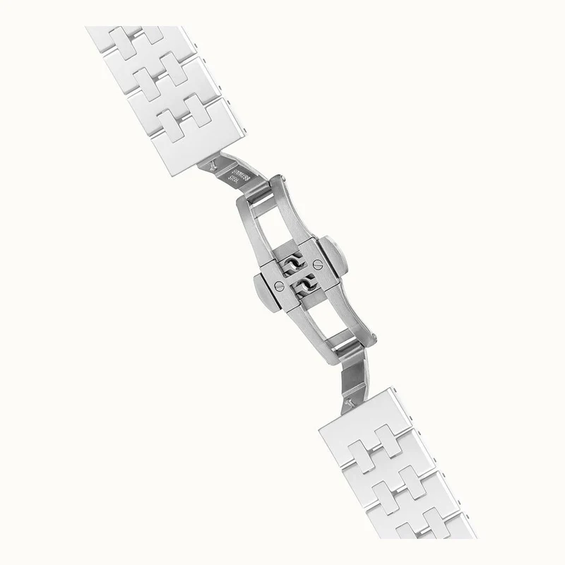 Ingersoll The Broadway I15101 Herrenuhr Weiß • Keramik Automatikuhr • Dual Time