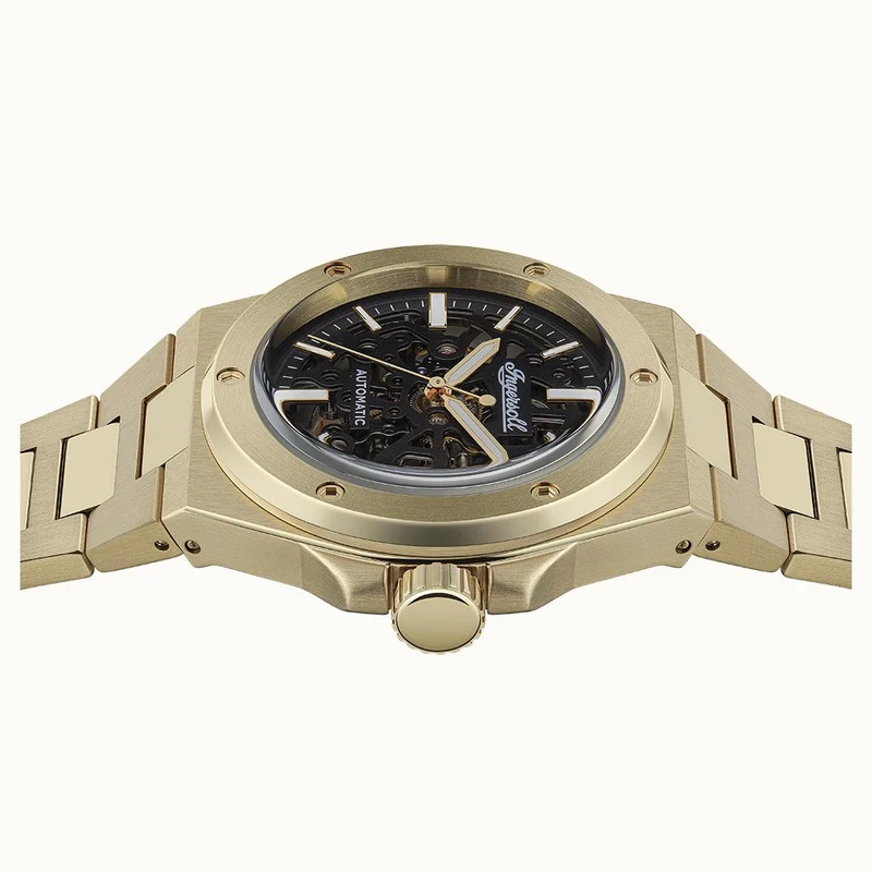Ingersoll The Baller I15001 Herrenuhr • Automatikwerk • Skelett-Zifferblatt