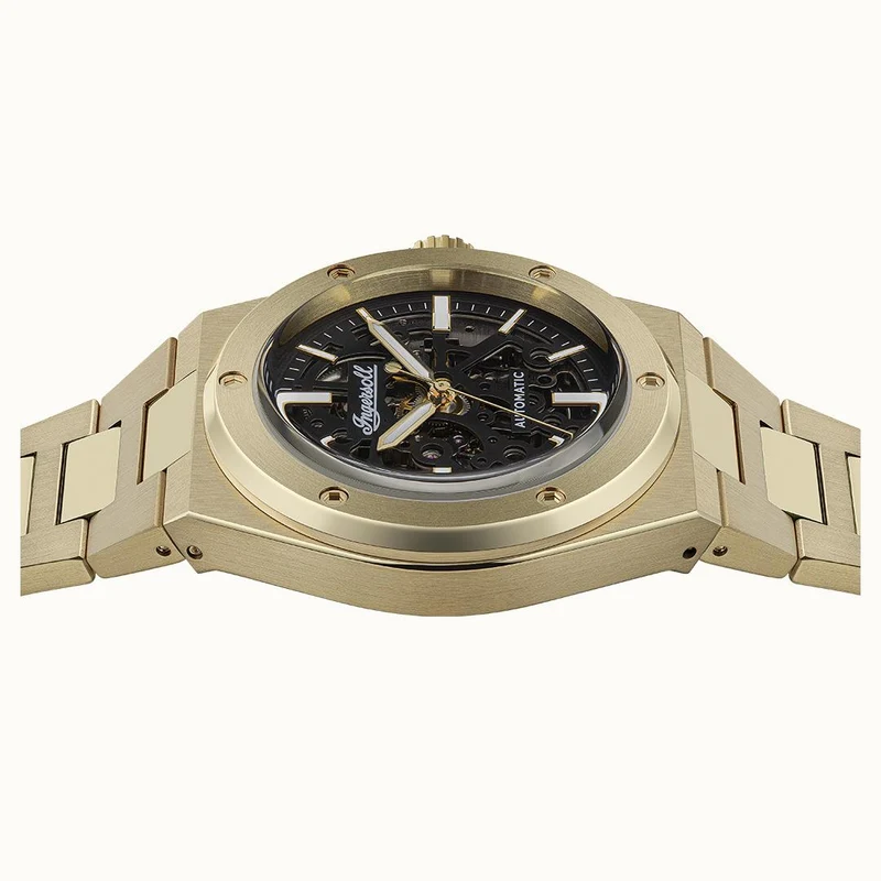 Ingersoll The Baller I15001 Herrenuhr • Automatikwerk • Skelett-Zifferblatt