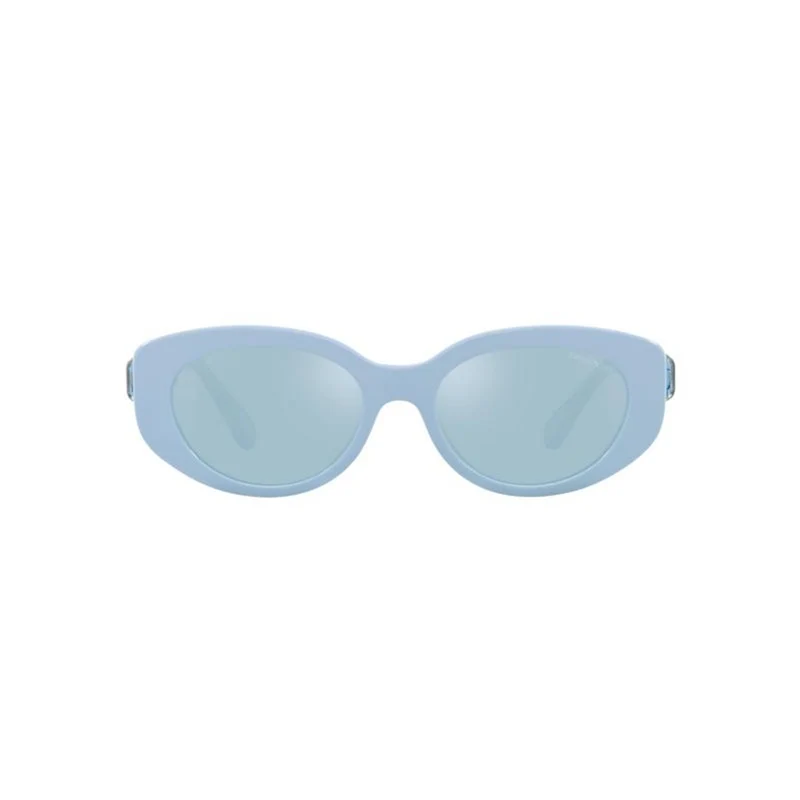 Swarovski Sonnenbrille Damen Hellblau Silber 0SK6002 1006N1