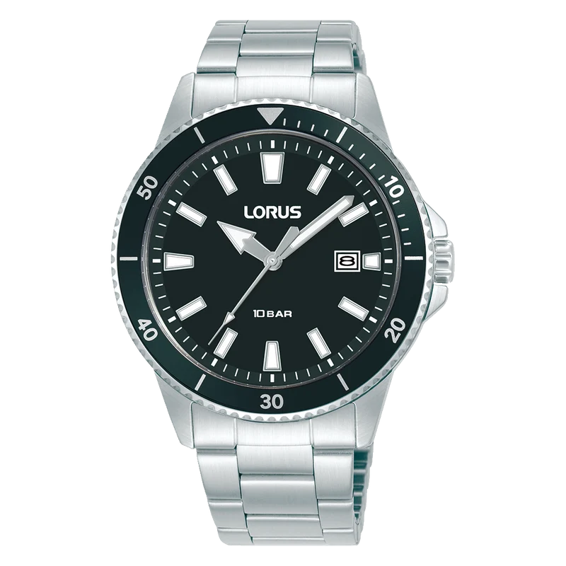 Lorus Sport RH999RX9 Herren Armbanduhr • Mineralglas • 10 bar wasserdicht