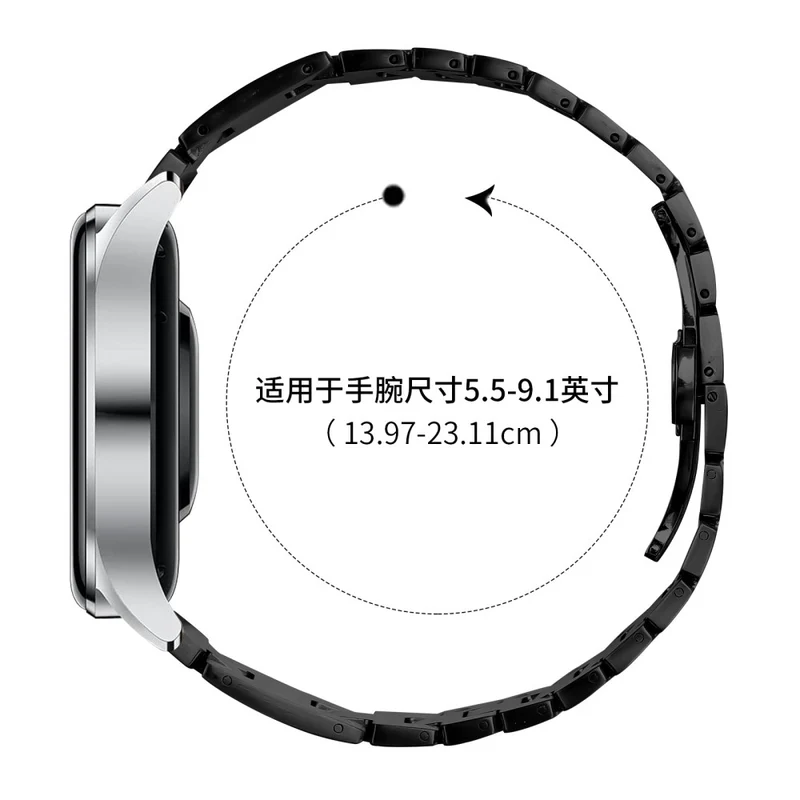 Unglaublich Elegant Huawei Watch 3 Pro / Huawei Watch 3 Metall Universell Armband