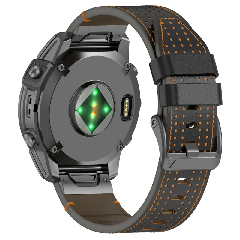 Auffallend Modisch Garmin Smartwatch Echtes Leder Universell Armband