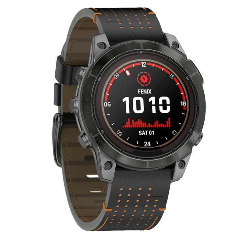 Stilvoll Garmin Smartwatch Echtes Leder Universell Armband