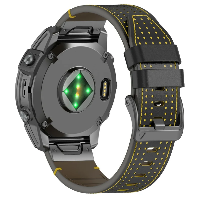 Stilvoll Garmin Smartwatch Echtes Leder Universell Armband