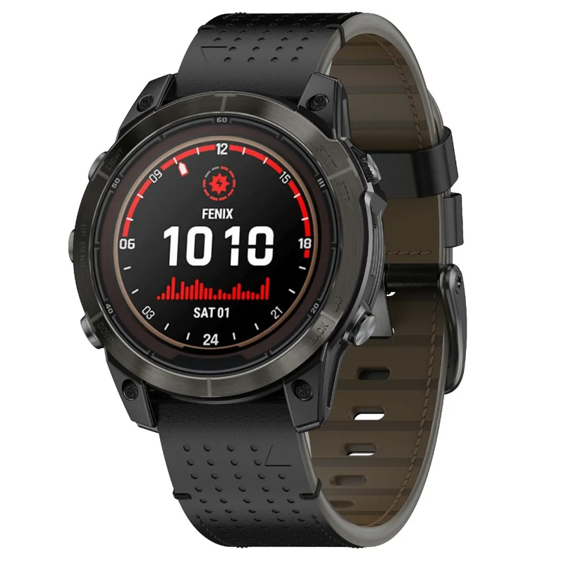 Stilvoll Garmin Smartwatch Echtes Leder Universell Armband