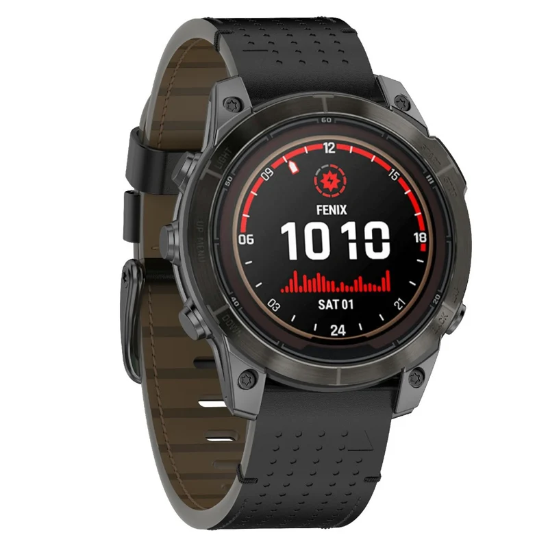 Stilvoll Garmin Smartwatch Echtes Leder Universell Armband