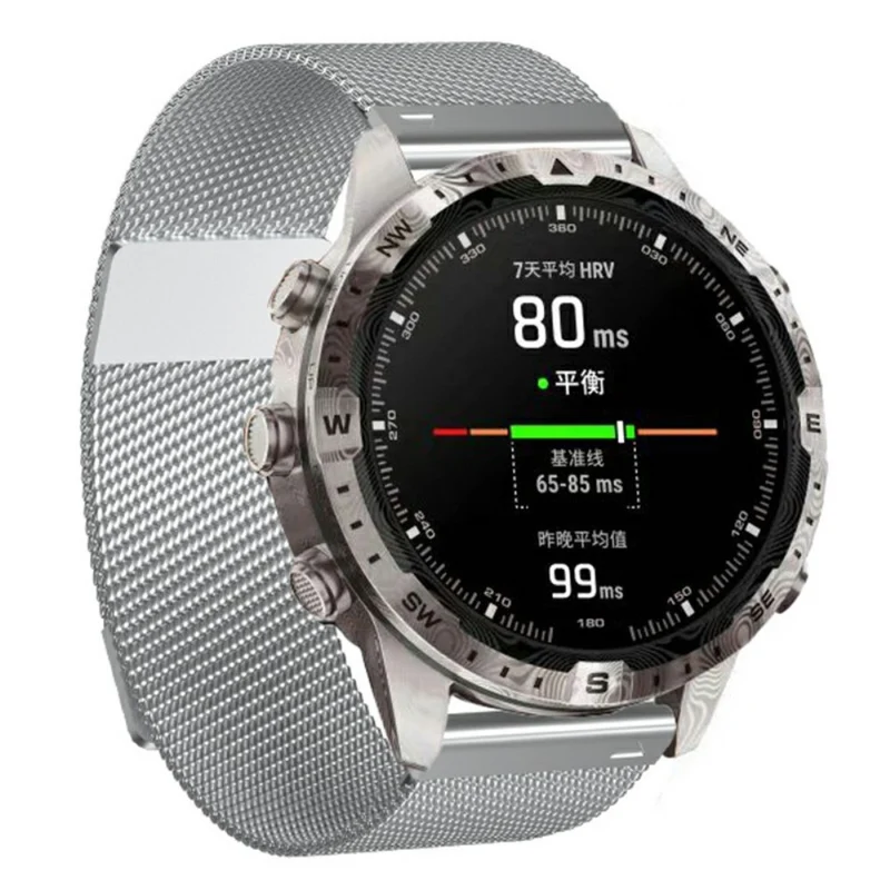 Unglaublich Süß Garmin Smartwatch Metall Universell Armband