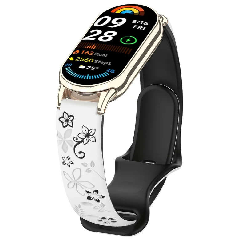Sehr Stilvoll Xiaomi Smart Band 9 / Xiaomi Smart Band 8 Silikon Universell Armband