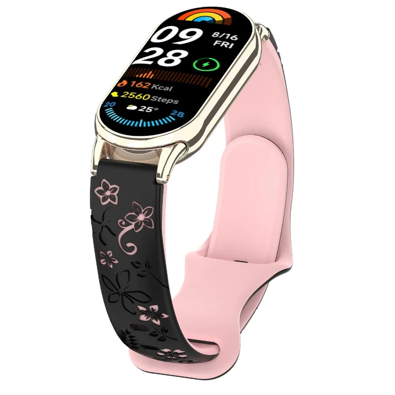 Sehr Stilvoll Xiaomi Smart Band 9 / Xiaomi Smart Band 8 Silikon Universell Armband