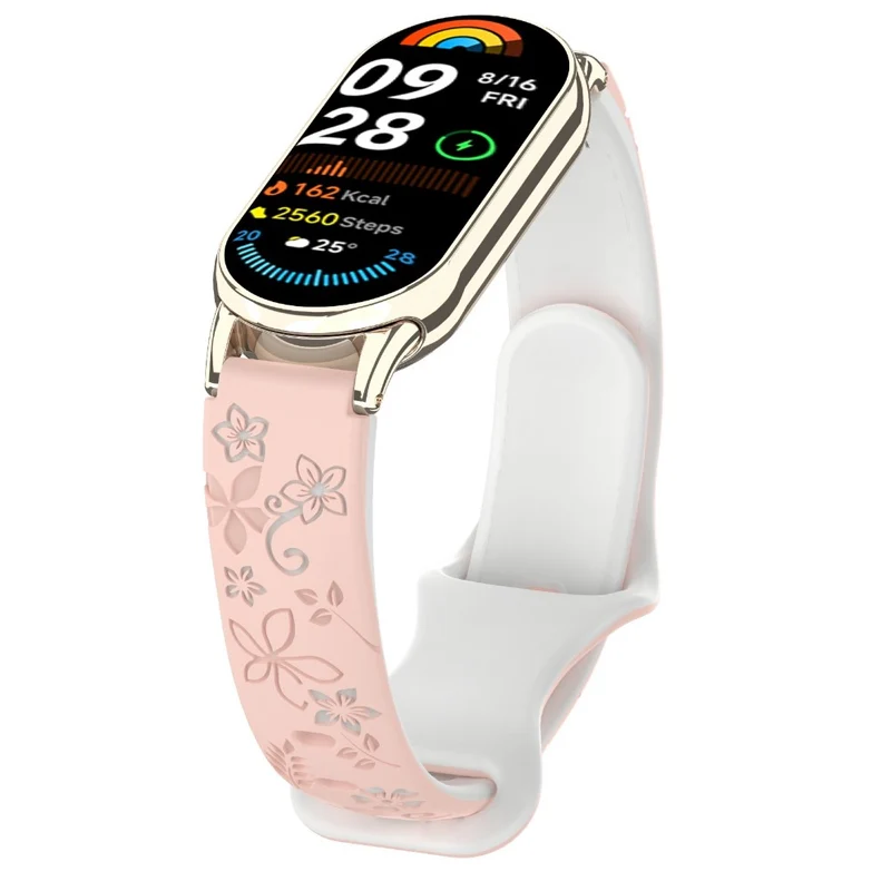 Sehr Stilvoll Xiaomi Smart Band 9 / Xiaomi Smart Band 8 Silikon Universell Armband