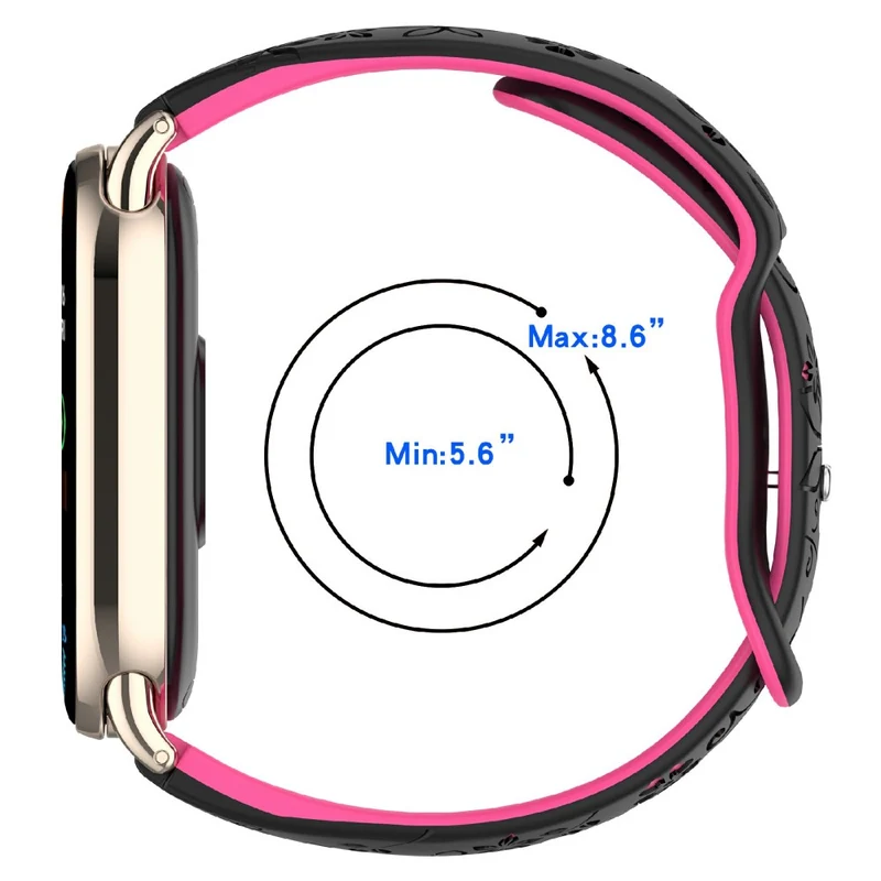 Sehr Stilvoll Xiaomi Smart Band 9 / Xiaomi Smart Band 8 Silikon Universell Armband