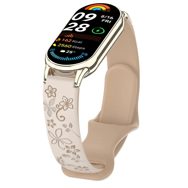 Sehr Stilvoll Xiaomi Smart Band 9 / Xiaomi Smart Band 8 Silikon Universell Armband