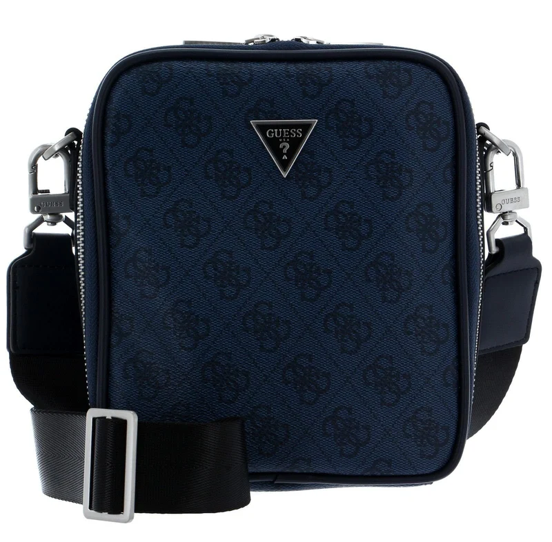 Guess Umhängetasche Herren Vezzola Eco Smart Blau HMEVZLP3111BLA