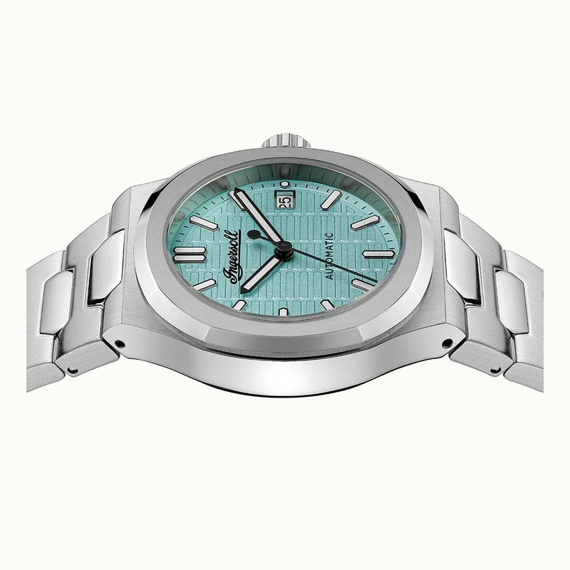 Ingersoll The Catalina I14601 Unisex Automatik • Türkises Zifferblatt • Mineralglas
