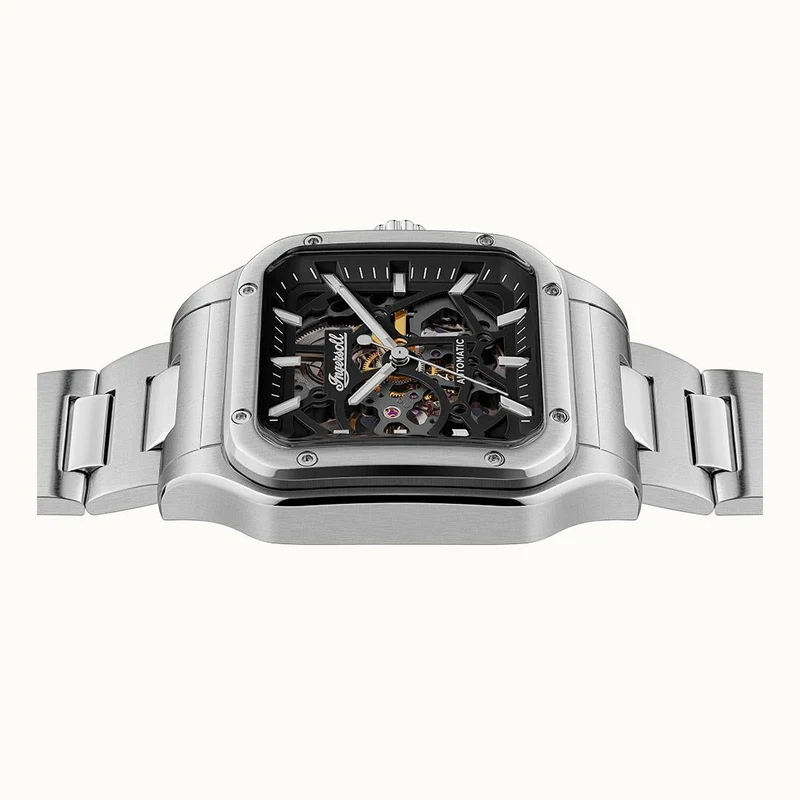 Ingersoll The Ollie I14501 Herrenuhr Schwarz • Automatikwerk • Mineralglas