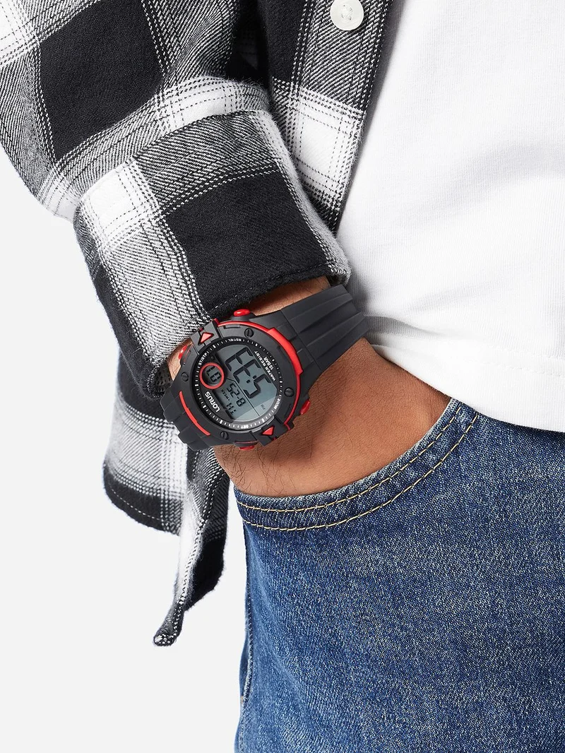 Lorus R2323PX9 Herrenuhr Digital 40mm Schwarz • 10 ATM Wasserschutz • 13 Funktionen