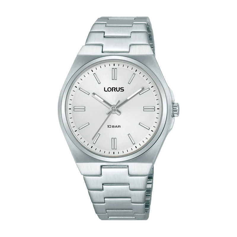 Lorus Sports RG309XX9 Damenuhr Silber • Mineralglas • 10 bar wasserdicht