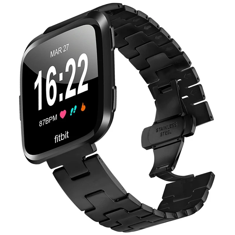 Auffallend Modisch Fitbit Smartwatch Metall Universell Armband