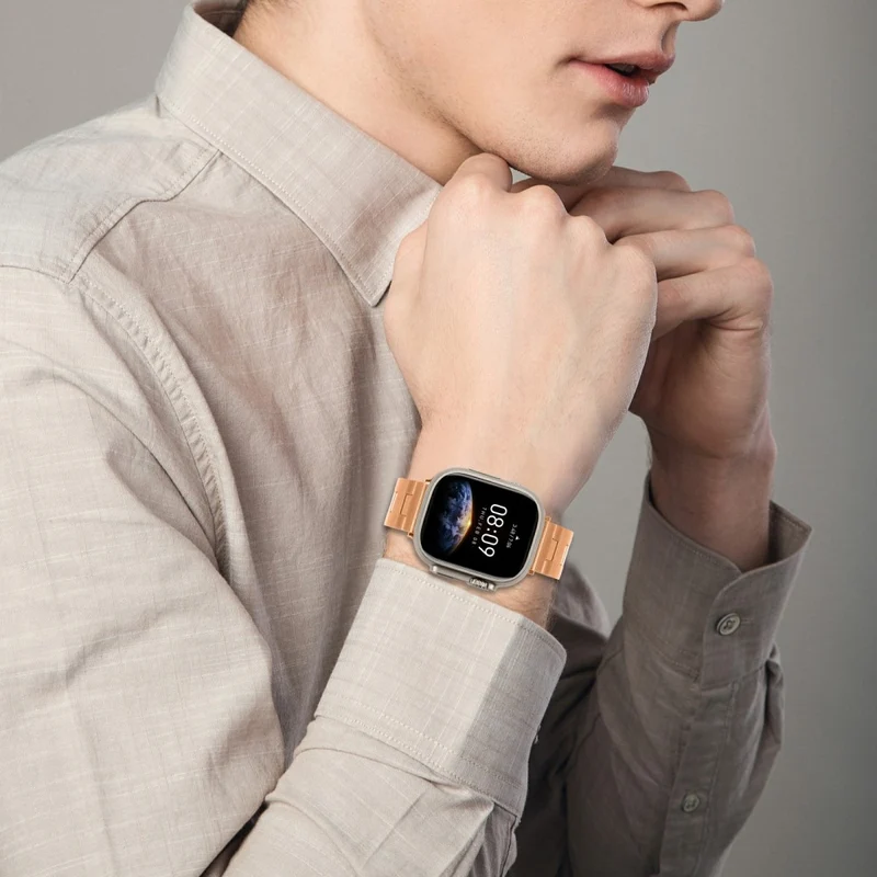 Unglaublich Modisch Apple Smartwatch Metall Universell Armband