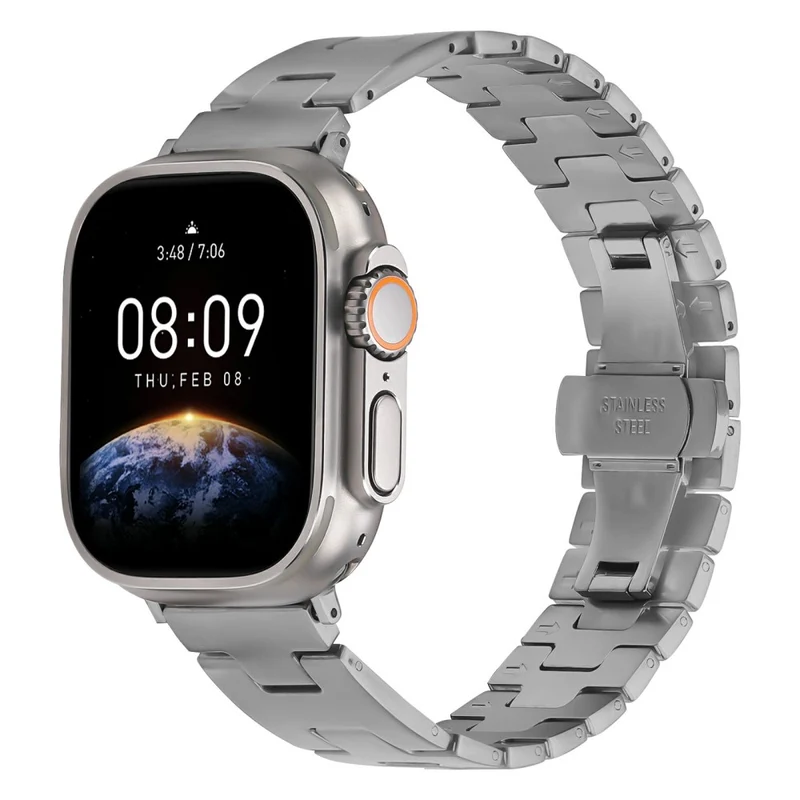 Unglaublich Modisch Apple Smartwatch Metall Universell Armband
