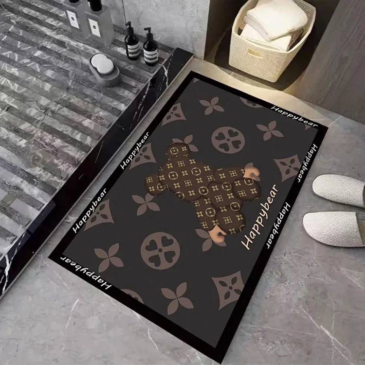 Entspannungs-Themen-Badezimmermatte für Zuhause