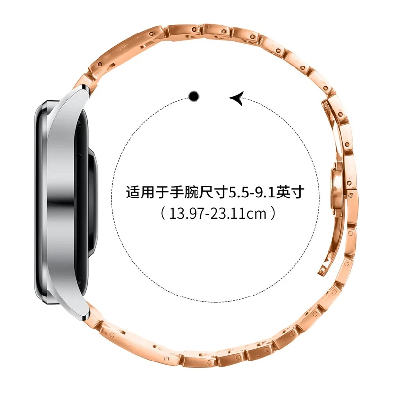 Unglaublich Modisch Huawei Watch GT 3 Pro 46mm Metall Armband