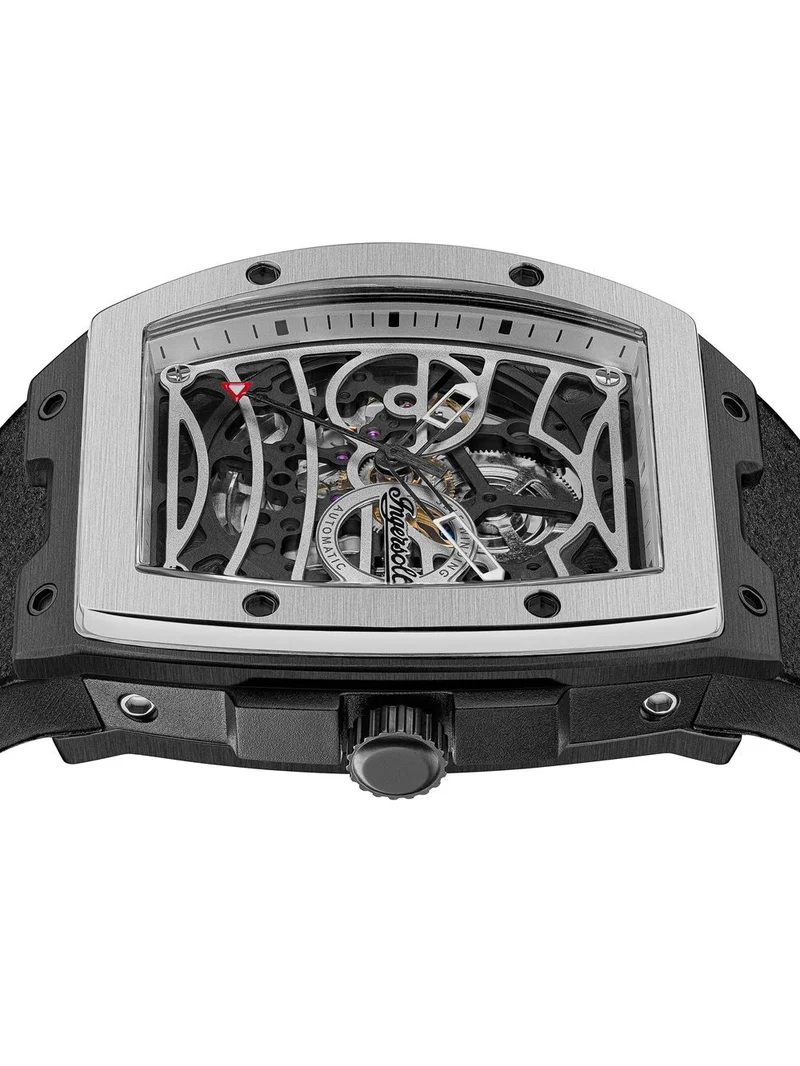 Ingersoll The Challenger I12306 Herrenuhr Silber • Automatikwerk • Mineralglas