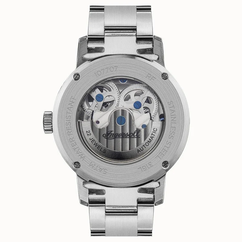 Ingersoll The Jazz I07707 Herrenuhr • Automatikwerk • Dual Time & Mondphase