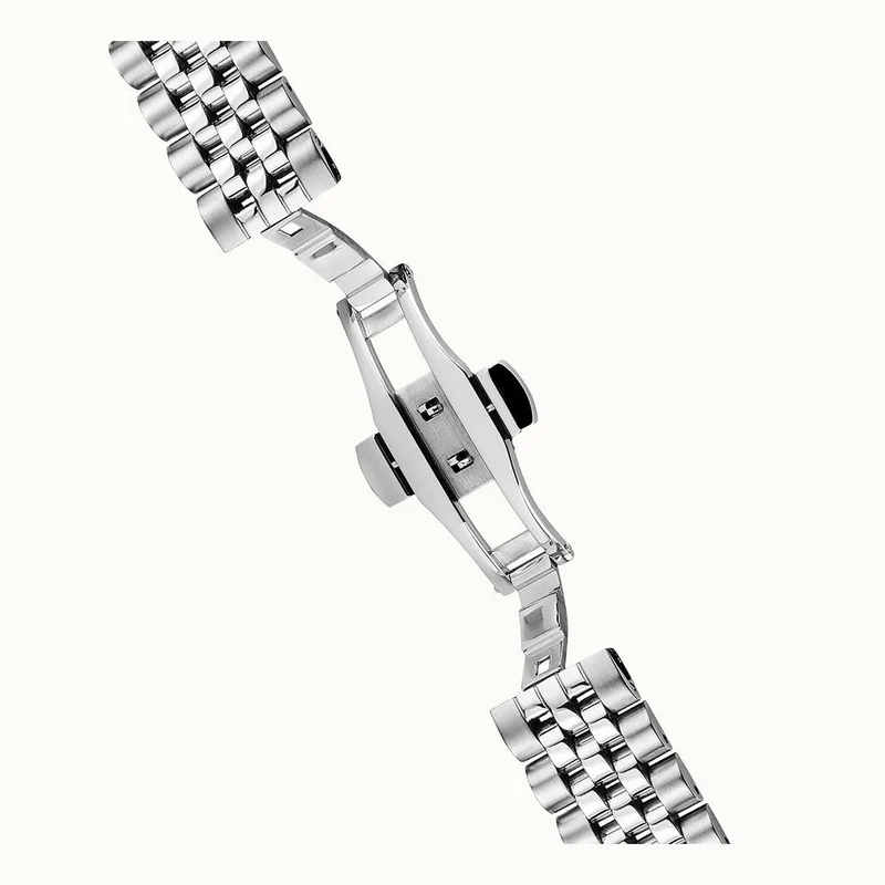 Ingersoll The Charles I05803B Herrenuhr Silber • Automatikwerk • Skelett-Zifferblatt