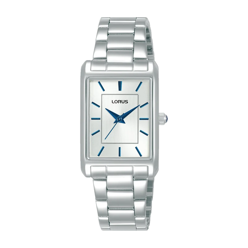 Lorus Classic RG285VX9 Damen Armbanduhr Weiß • Mineralglas • Edelstahlarmband